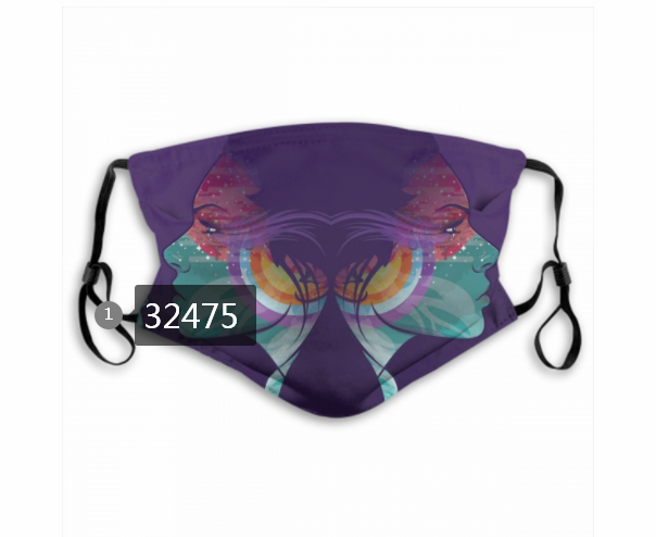 2020 #42 Dust mask with filter->nfl dust mask->Sports Accessory